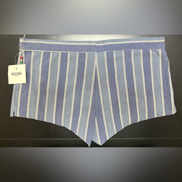 Moschino Blue and White Swim Trunks - Picture 4 of 5